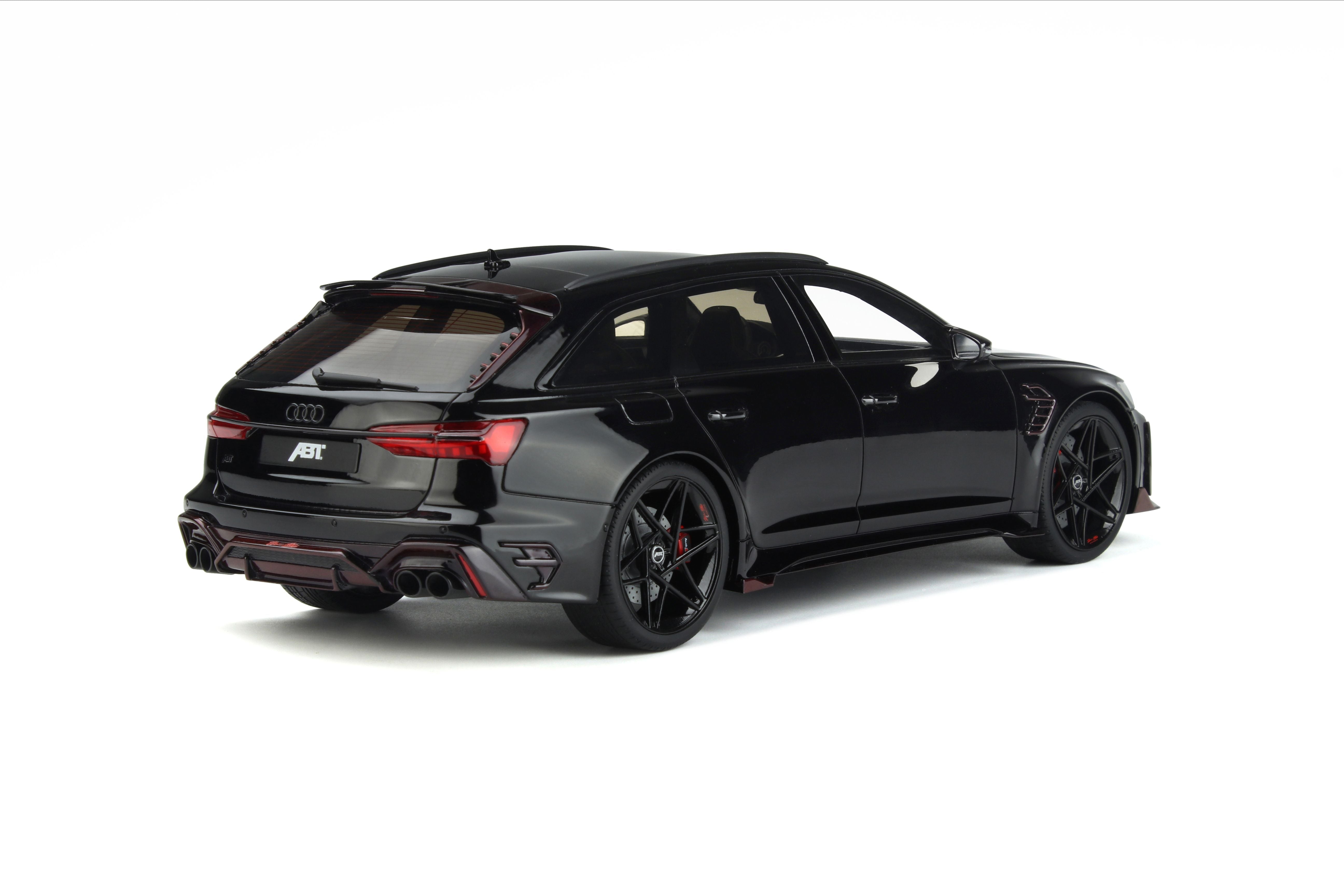 GT Spirit 1:18 2021 Audi ABT RS6 Avant C8 Night Black GT868
