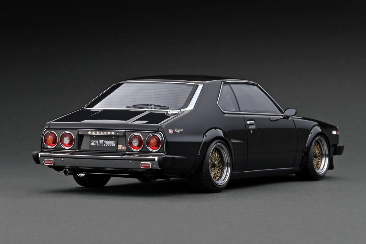 *PREORDER* Ignition Model 1:18 Nissan Skyline 2000 GT-ES (C210) in Black