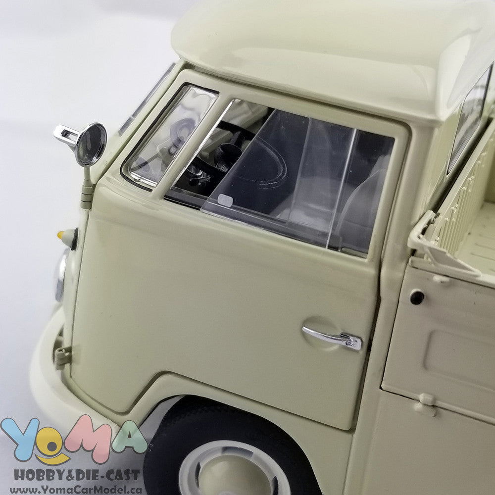 Schuco 1:18 Volkswagen T1b Pickup With Tarpaulin Beige 450037000