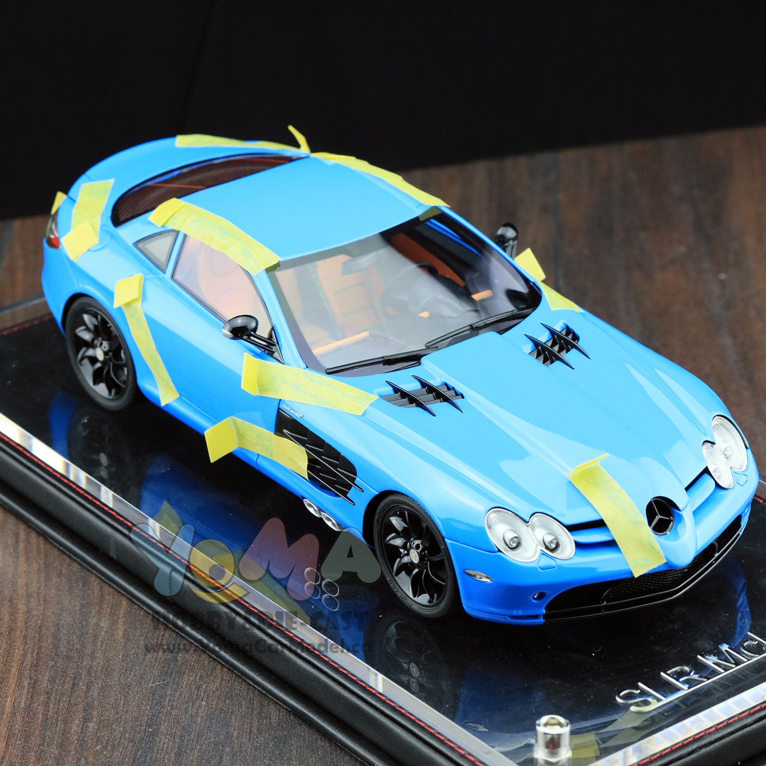 Frontiart 1/18 Mercedes-Benz SLR McLaren open Ocean Blue FA014-86