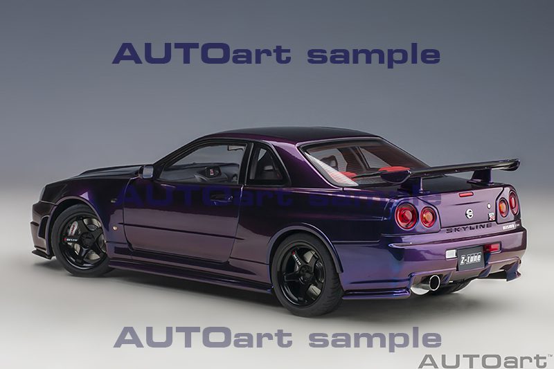 *PREORDER* AUTOart 1:18 Nissan Skyline GT-R (R34) NISMO Z-Tune in Midnight Purple III