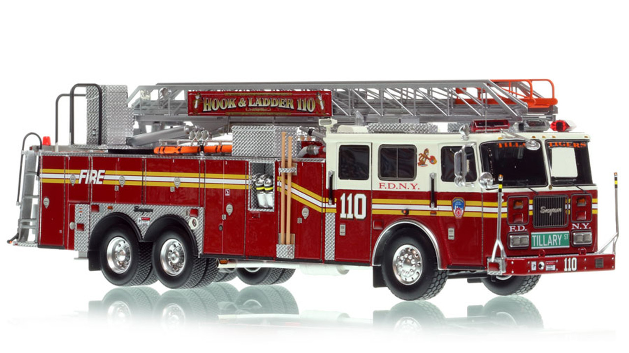 FIRE DEPARTMENT CITY OF NEW YORK 2002 LADDER 110 - BROOKLYN