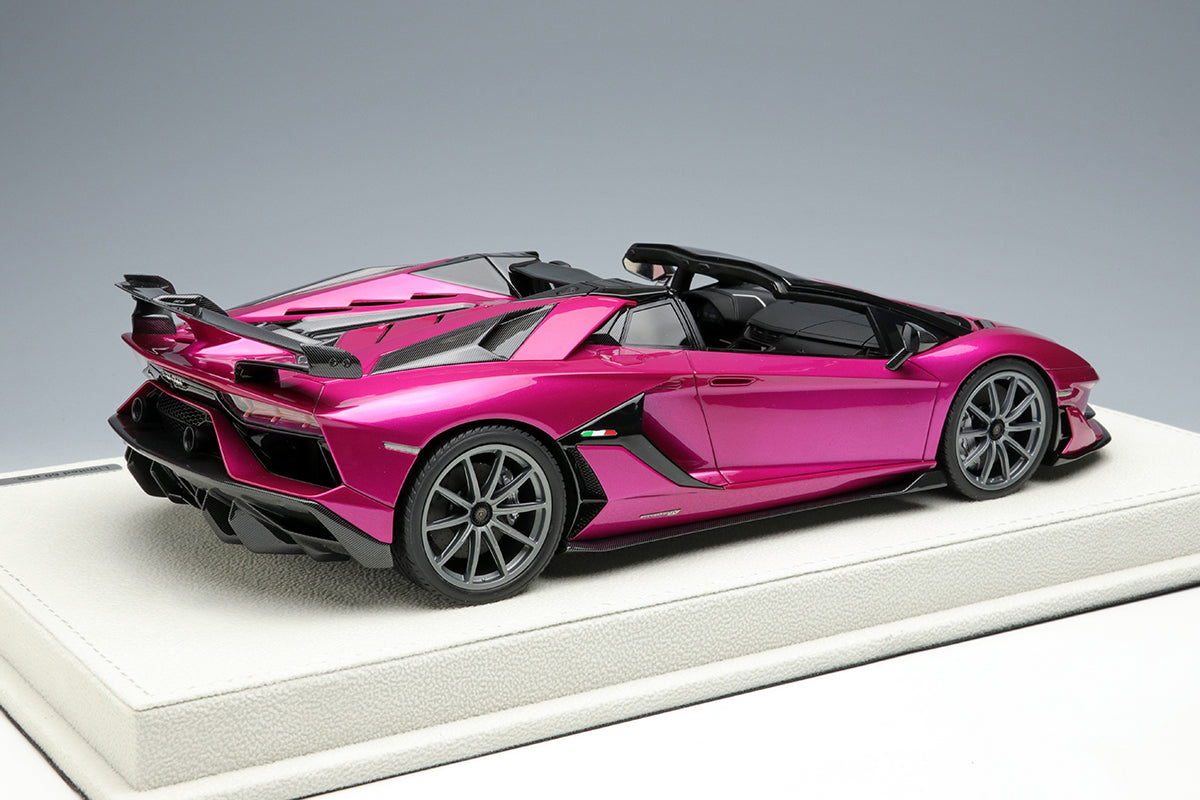 Lamborghini Aventador SVJ Roadster - Viola Bast - 1:18