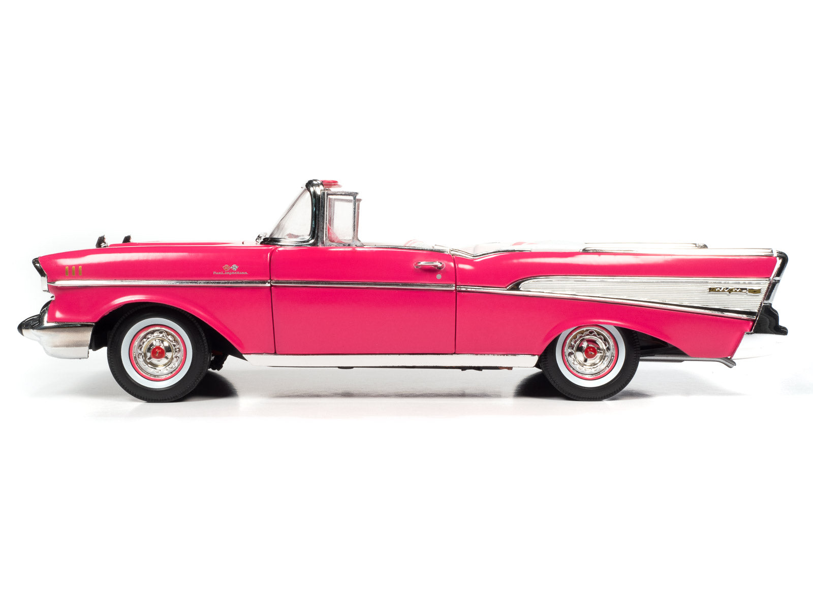 Barbie 1957 Chevy Bel Air Convertible (Pink) 1:18 Scale