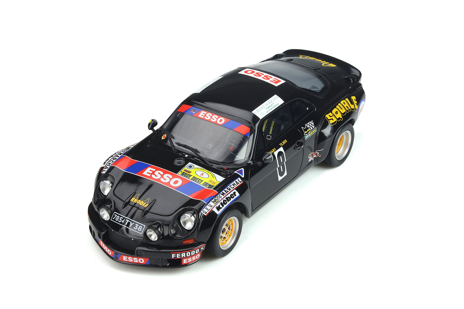 GT Spirit 1:18 1976 Alpine A110 Gr.5 Armor #8 OT857