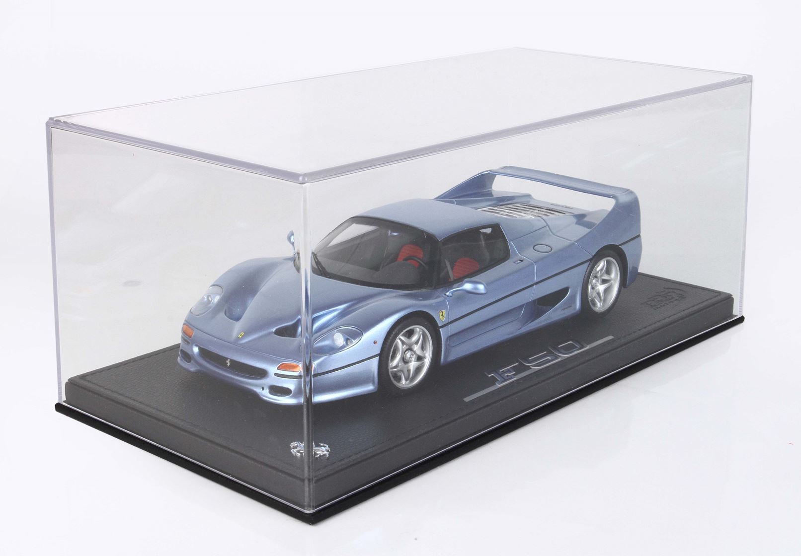 Ferrari F50 coupe - metallic light blue - 1:18