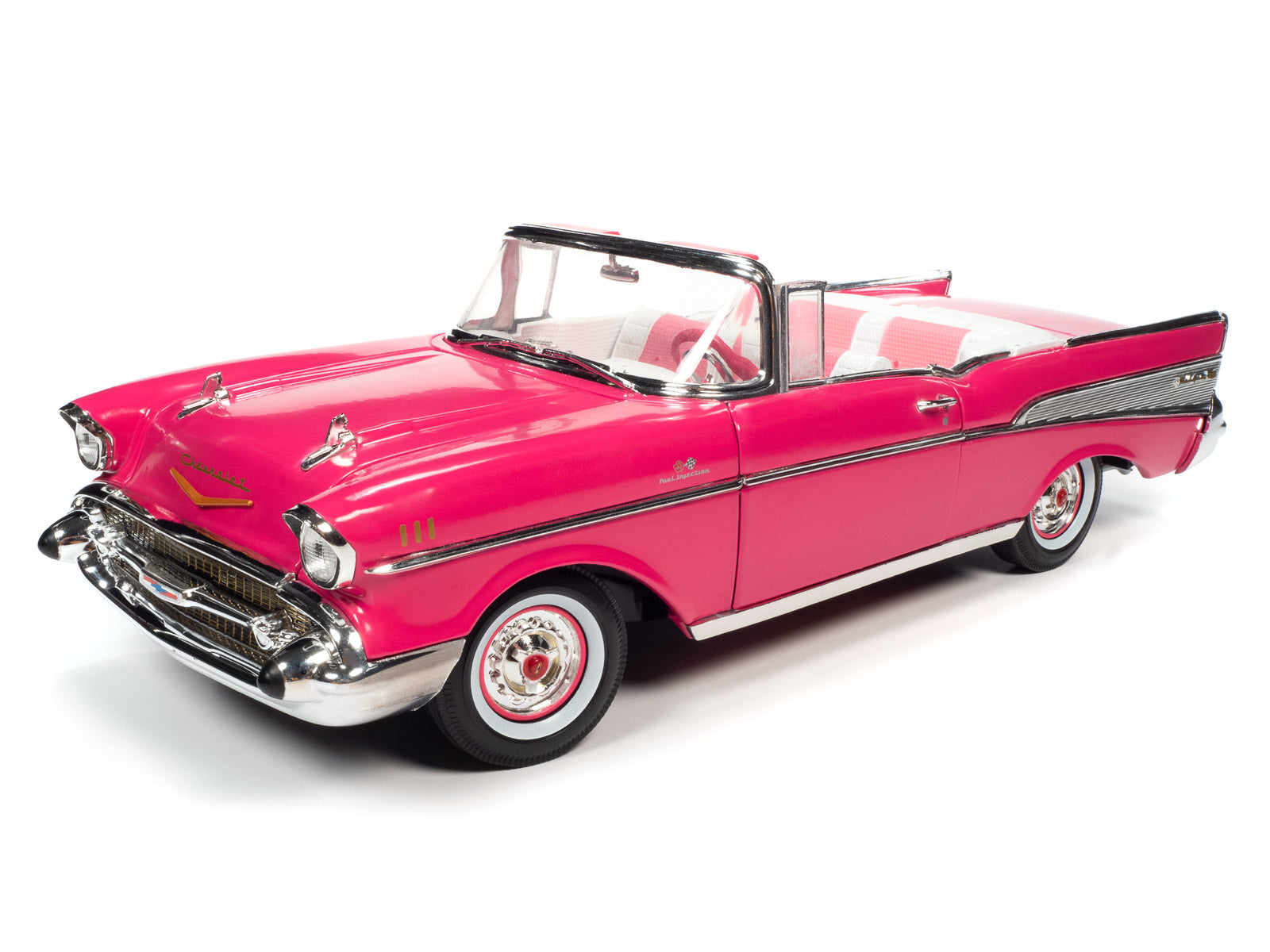 Barbie 1957 Chevy Bel Air Convertible (Pink) 1:18 Scale