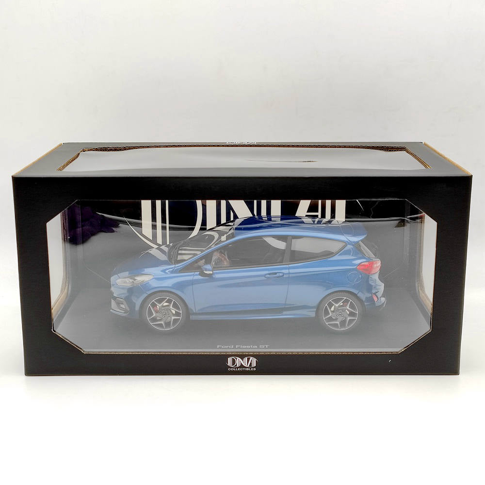 DNA Collectibles 1/18 Ford Fiesta ST 2020 DNA000092 Resin Model Car Limited Blue Toy Gift