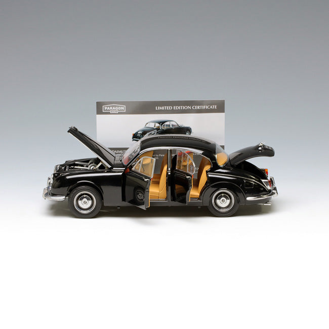 Paragon 1:18 1967 Jaguar MK2 Daimler V8 250 Black PA-98311