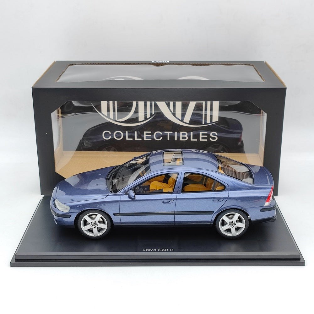 DNA Collectibles 1/18 Volvo S60 R 2003 DNA000134 Resin Model Car Limited Blue Toy Gift