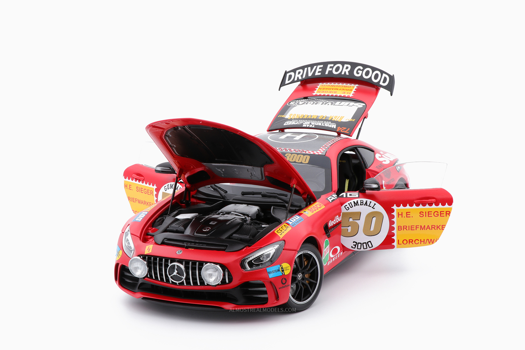 Mercedes-Benz AMG GT R Rote Sau Limited Edition 600 1:18 by Almost Real