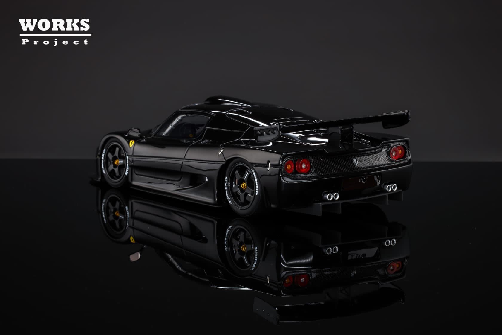WORKS Project 1:18 Ferrari F50 GT in Black