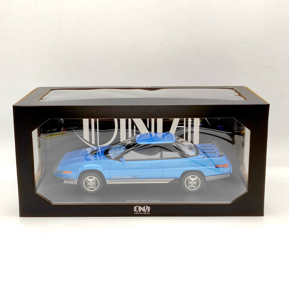DNA Collectibles 1/18 Subaru XT Turbo 4WD 1985 DNA000069 Resin Model Car Blue Toy Gift