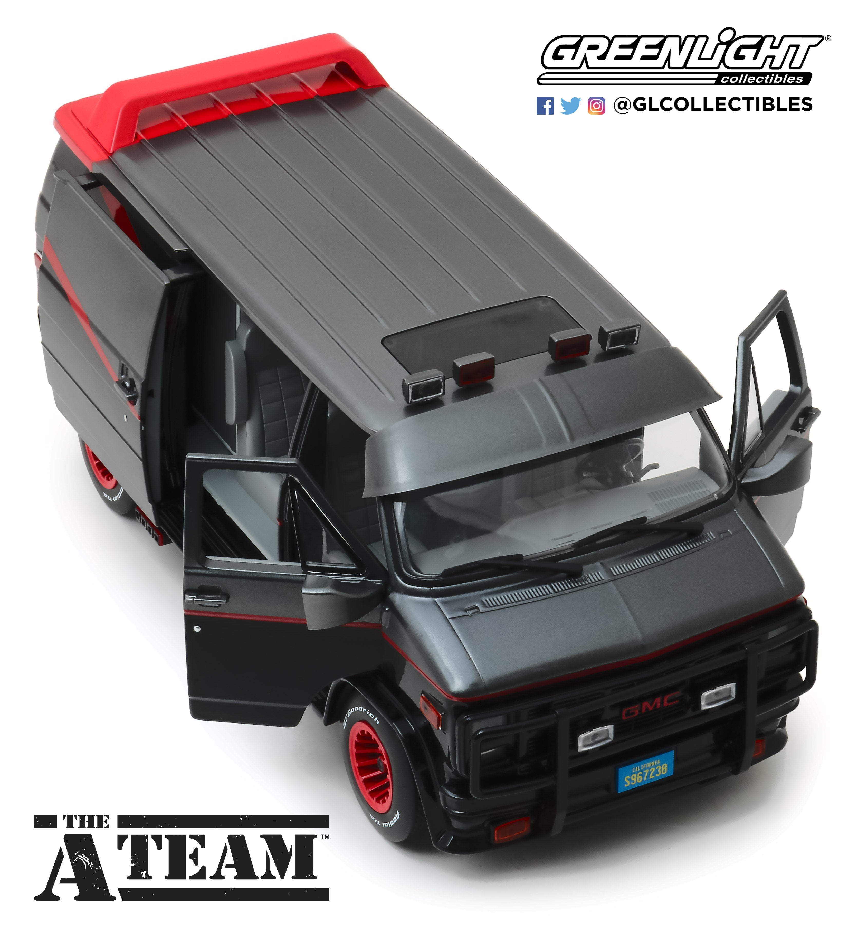 GreenLight 1:18 The A-Team (1983-87 TV Series) - 1983 GMC Vandura 13521