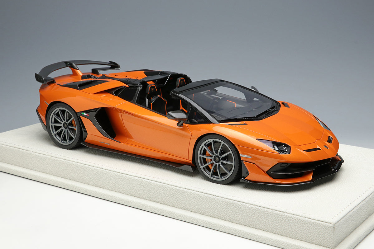 Lamborghini Aventador SVJ Roadster - Arancio Atlas - 1:18