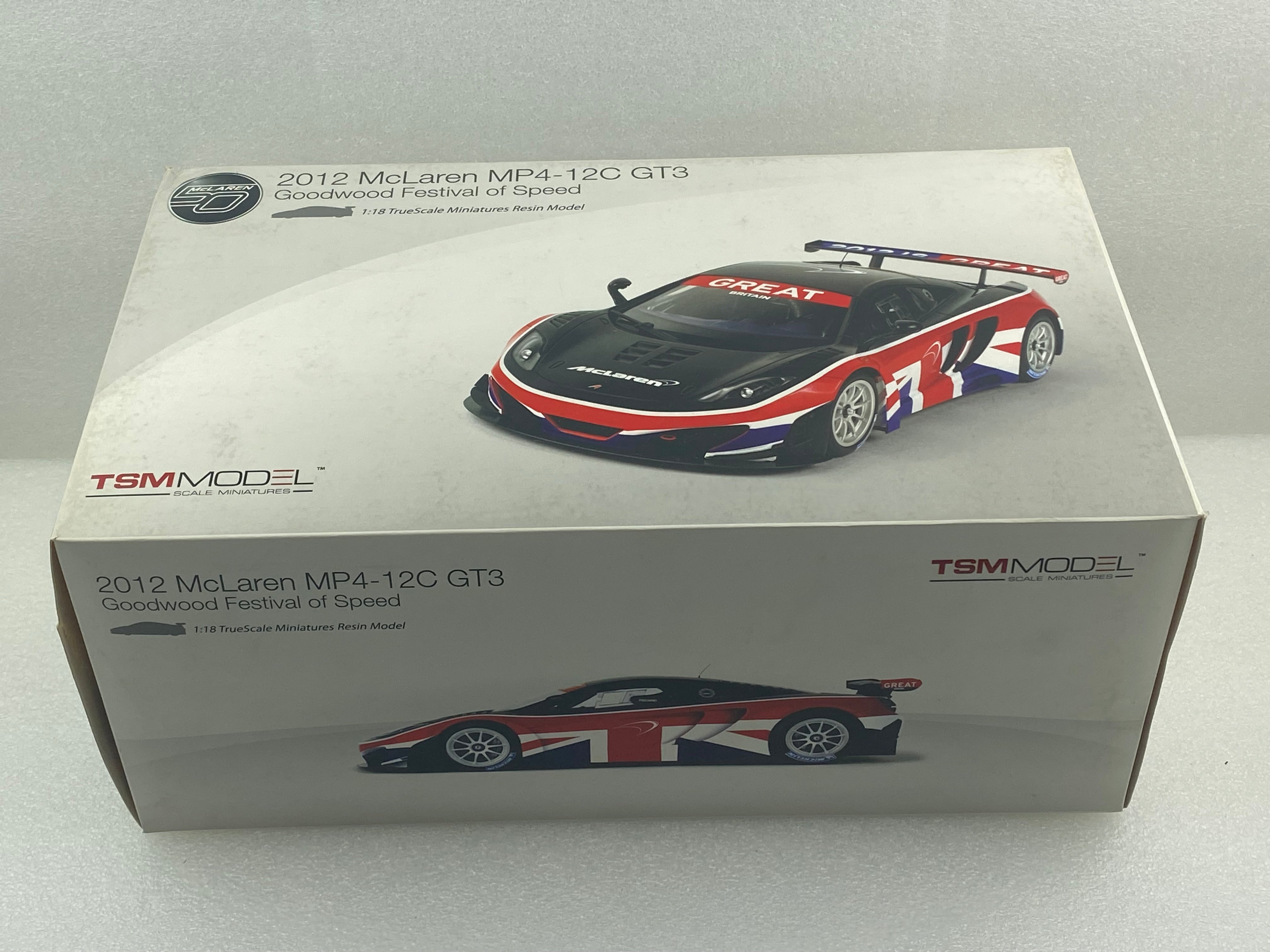 TSM 1:18 McLaren MP4-12C GT3 2012 Goodwood Festival of Speed TSM131812R