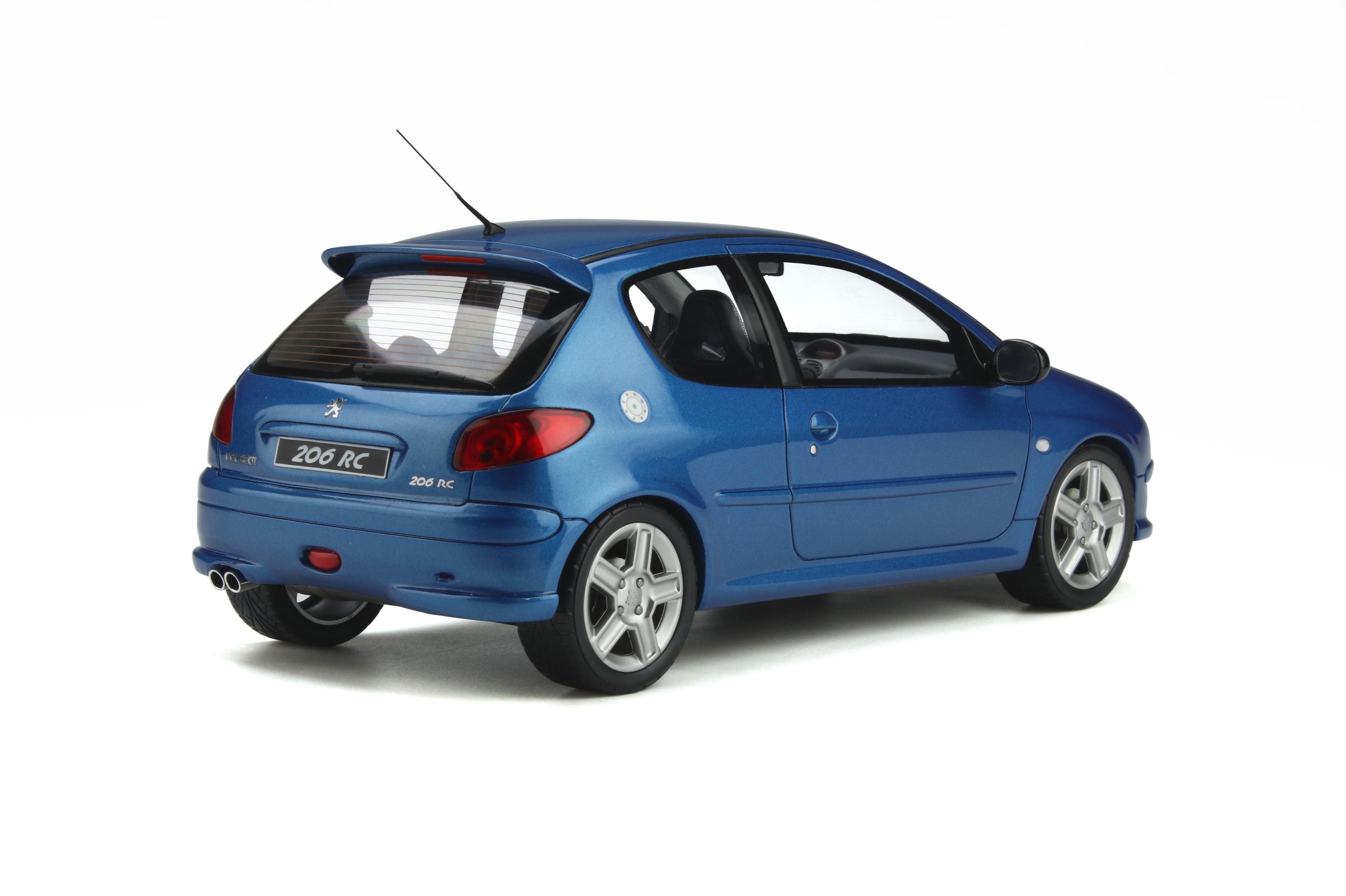 OTTO 1:18 Peugeot 206 RC Blue OT917