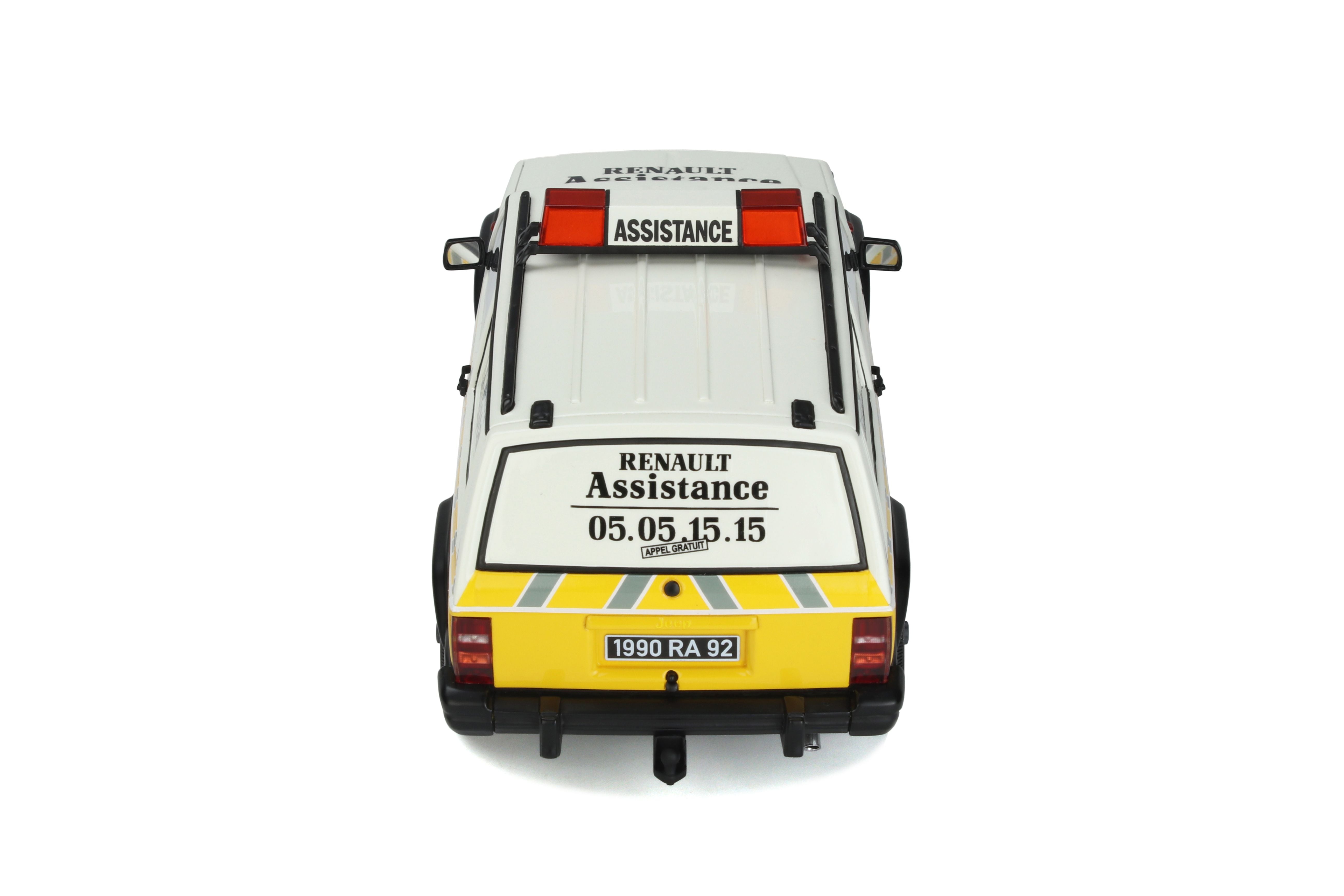 OTTO 1:18 Jeep Cherokee Renault Assistance 1989 OT939