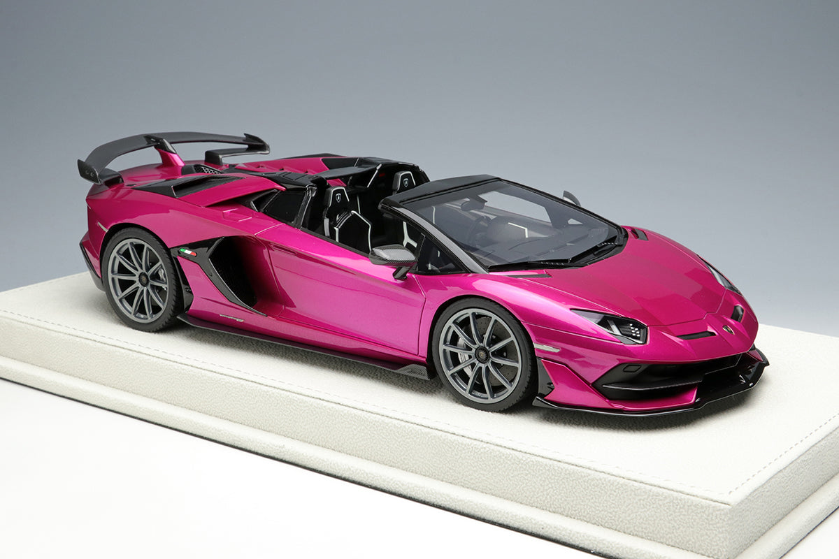 Lamborghini Aventador SVJ Roadster - Viola Bast - 1:18