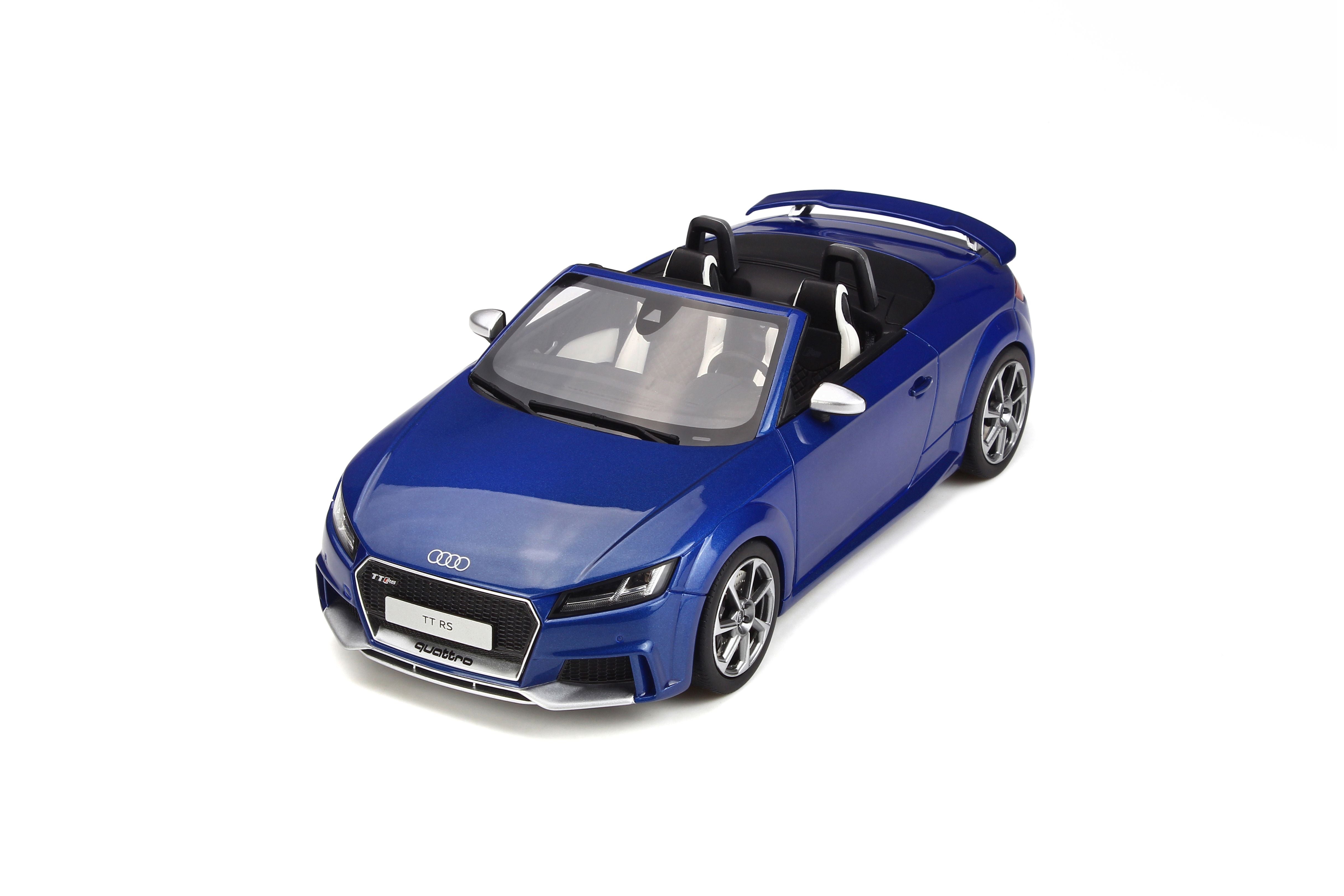GT Spirit 1/18 AUDI TT RS ROADSTER Sepang Blue GT209