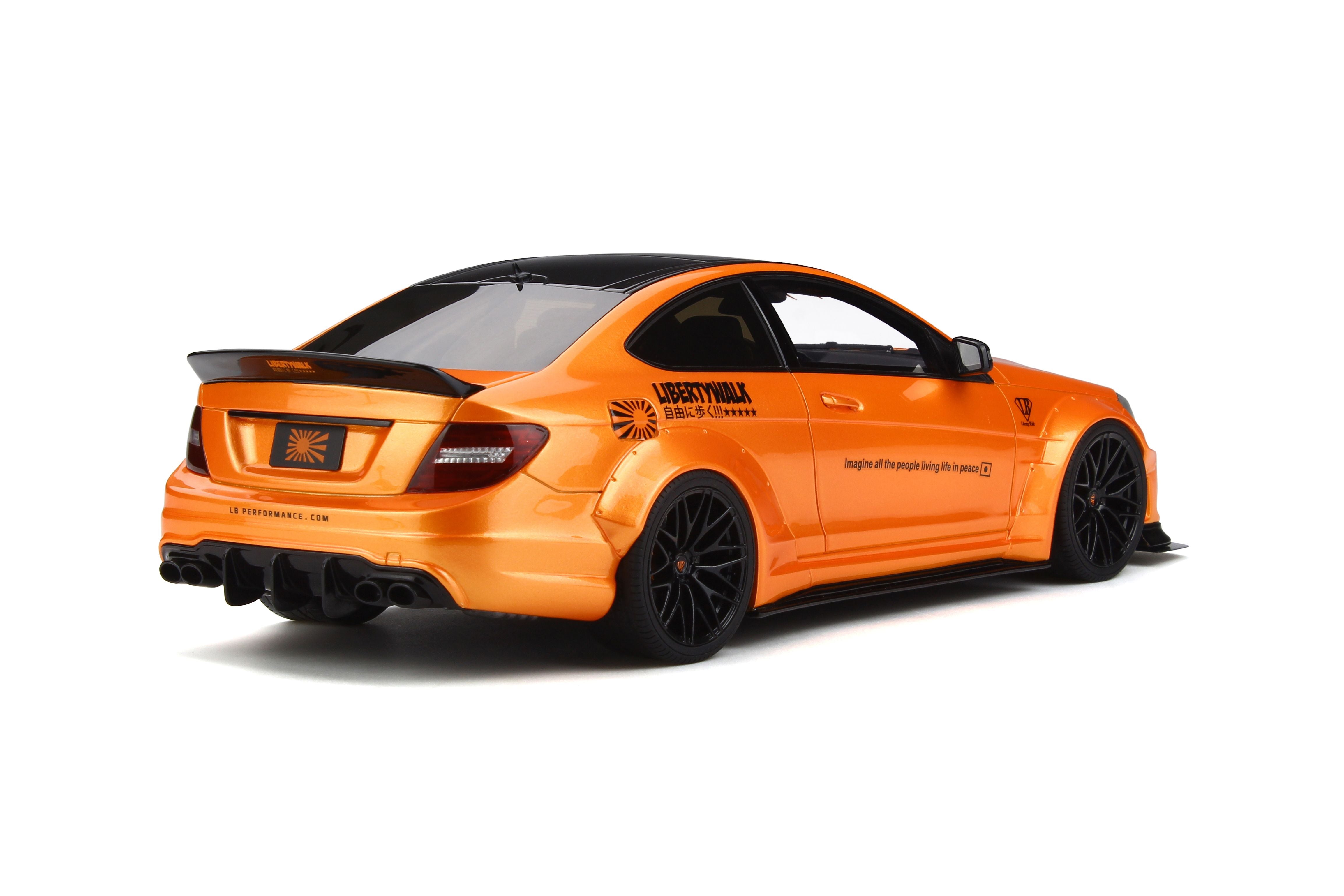 GT Spirit 1:18 Mercedes C63 LB Works 2017 Metallic Orange GT215