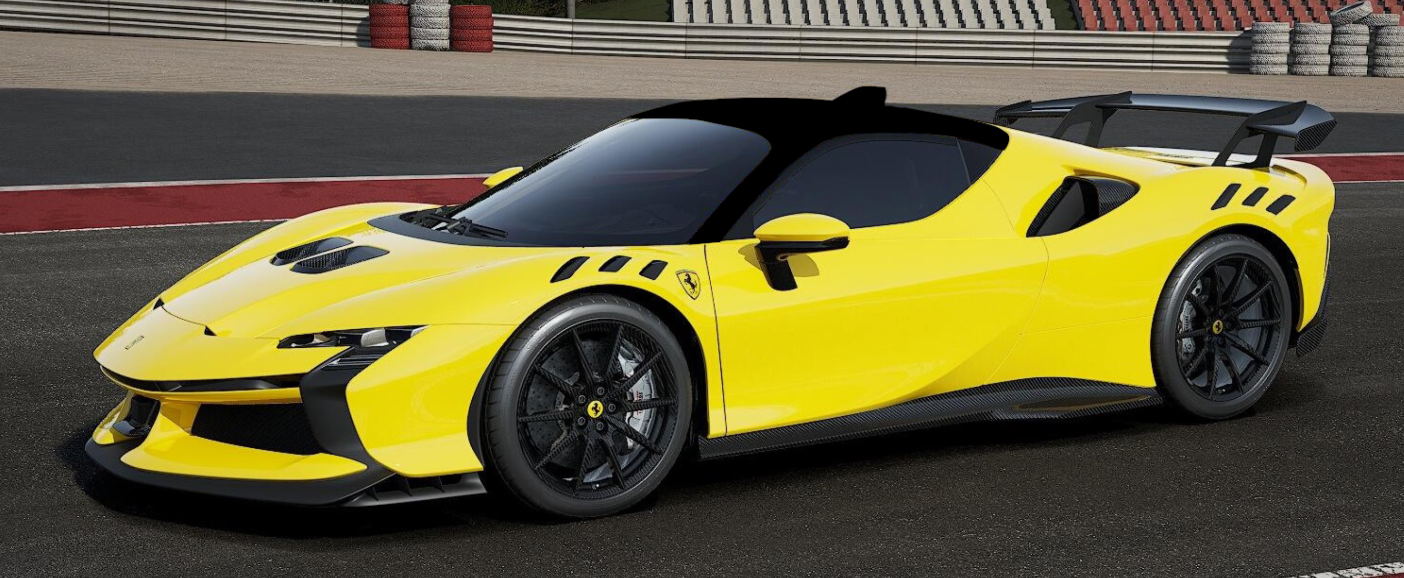 Ferrari SF90 XX Stradale - Giallo Tristrato - 1:18