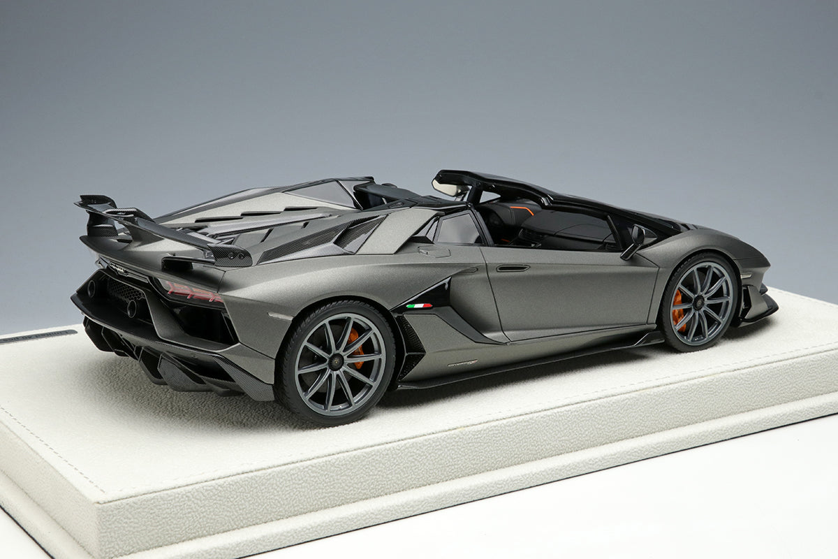 Lamborghini Aventador SVJ Roadster - Grigio Titans - 1:18