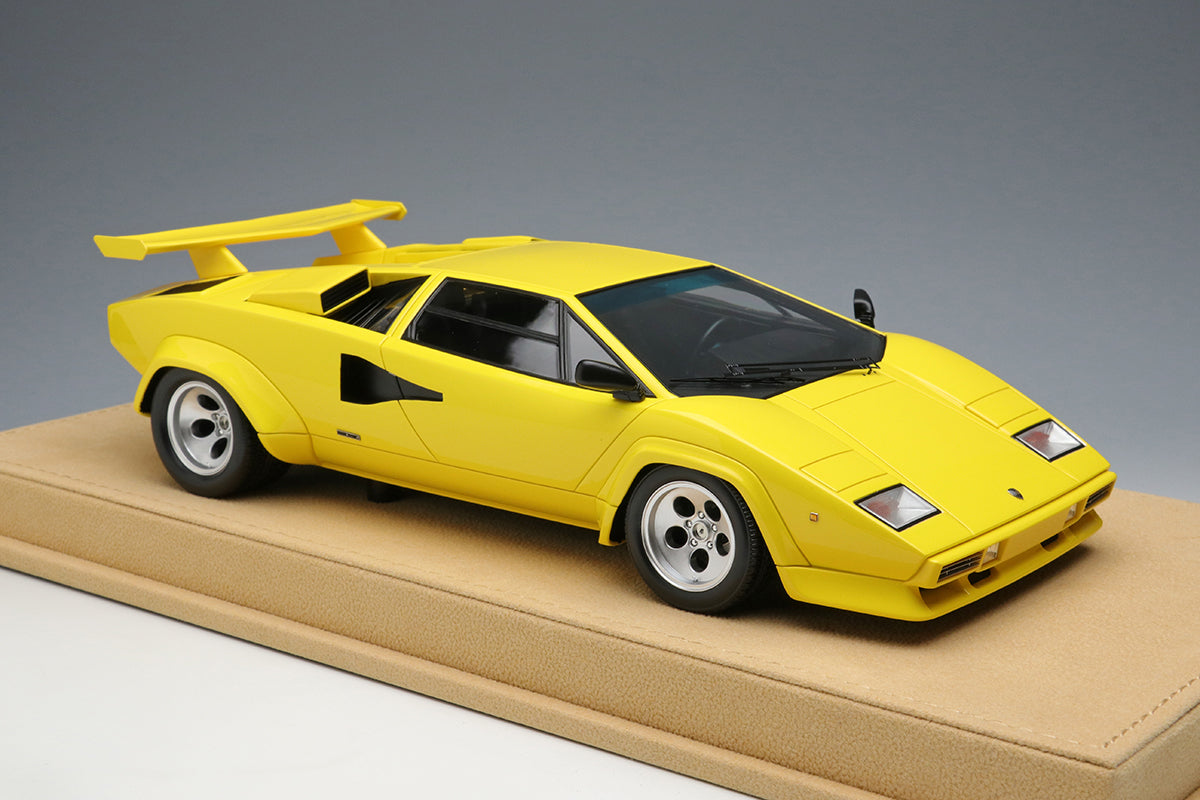 Lamborghini Countach LP5000S 1982 - yellow - 1:18