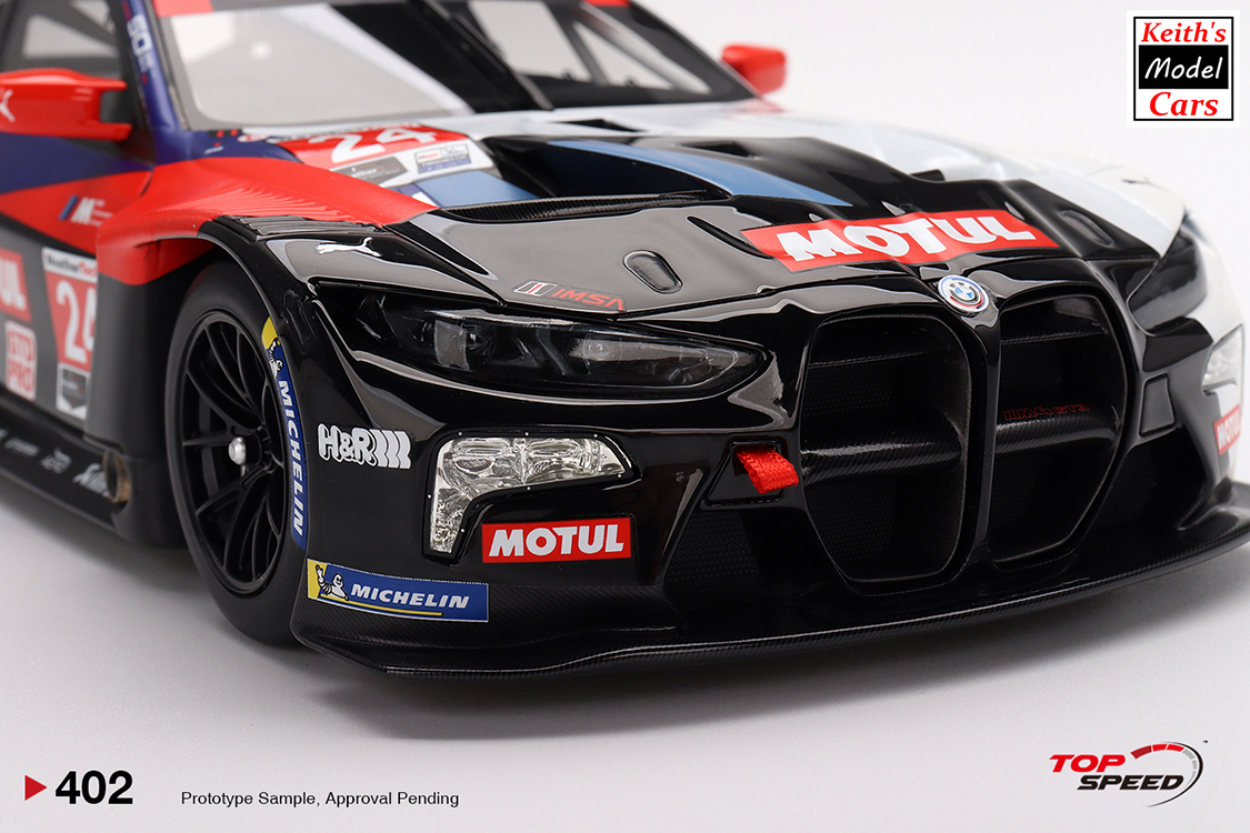 [1/18 Scale] BMW M4 GT3 - BMW Team RLL - 2022 IMSA Daytona 24 Hrs (No.24 P. Eng/M. Wittmann/N. Yelloly/S. van der Linde) by TopSpeed-Models
