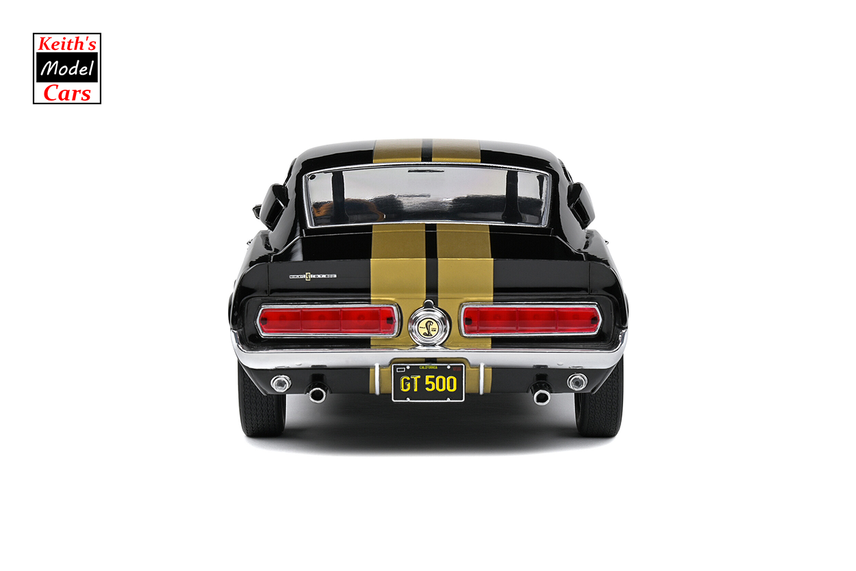 [1/18 Scale] 1967 Shelby GT500 in Black by Solido