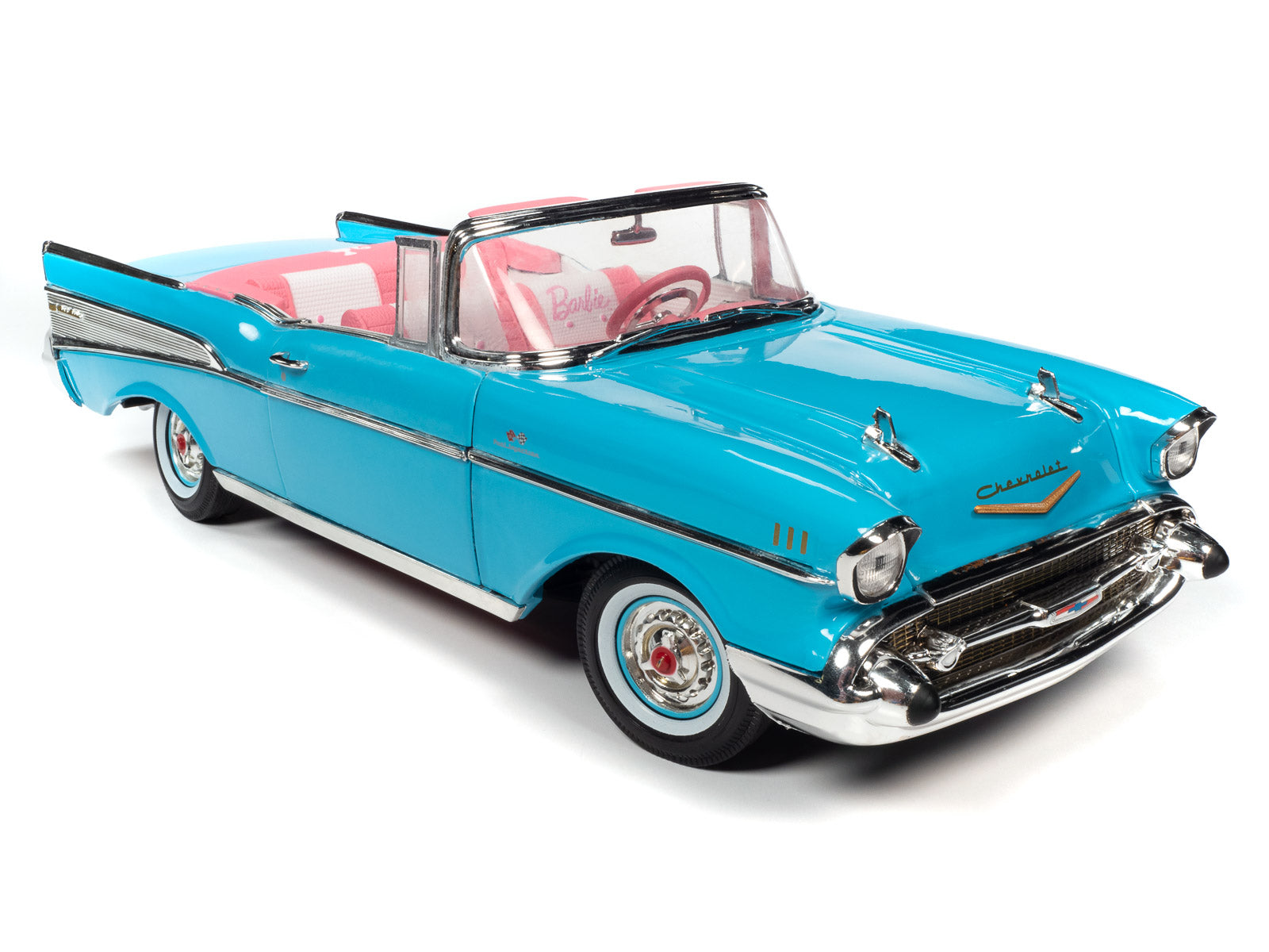 Barbie 1957 Chevy Bel Air Convertible (Aqua Blue) 1:18 Scale