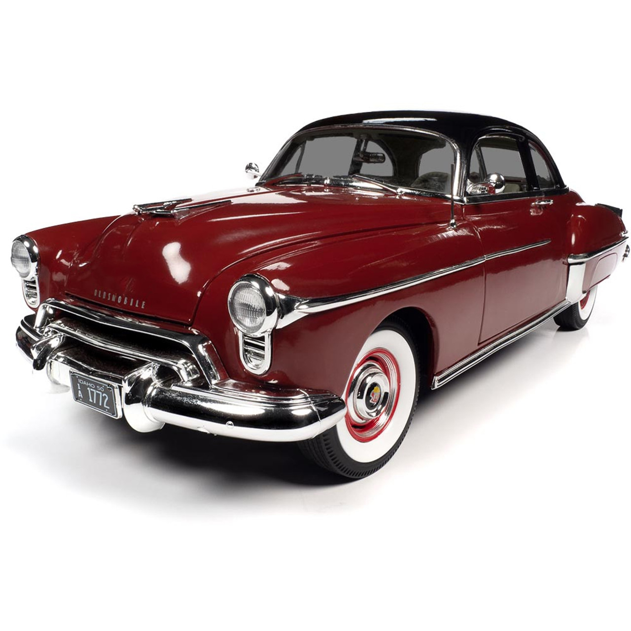 1950 Oldsmobile 88 Holiday Coupe - Chariot Red 1:18 Scale Diecast Replica Model