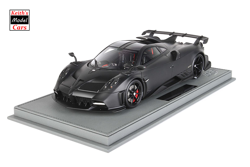 [1/18 Scale] Pagani Imola in Matte Black by BBR Models