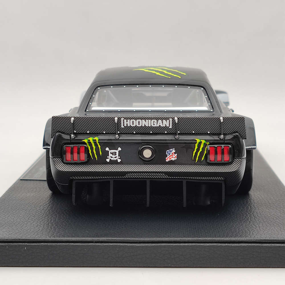 1/18 TopM Ford USA MUSTANG Hoonigan V2 No. 43 Pikes Peak 1965 Ken Block Resin Toys Car Gift