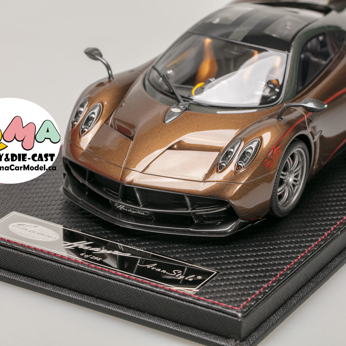 Frontiart AvanStyle 1:18 Pagani Huayra Brown AS016-118