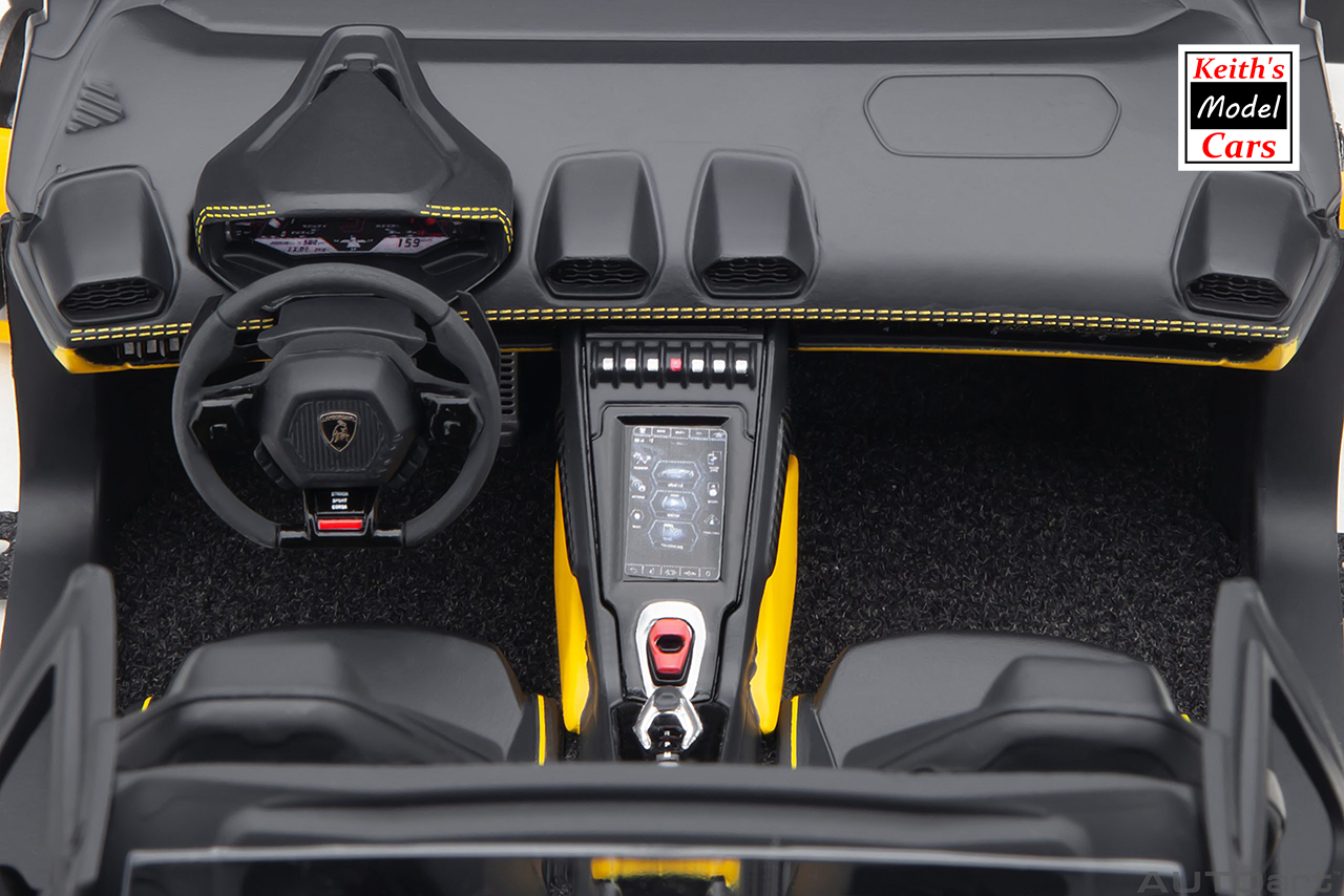 [1/18 Scale] Lamborghini Huracán Evo in Blu Nethuns by AUTOart Models