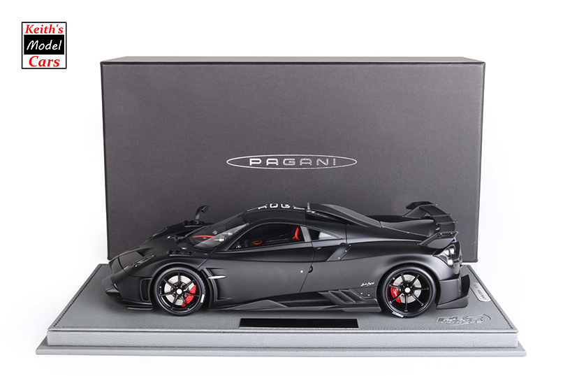 [1/18 Scale] Pagani Imola in Matte Black by BBR Models