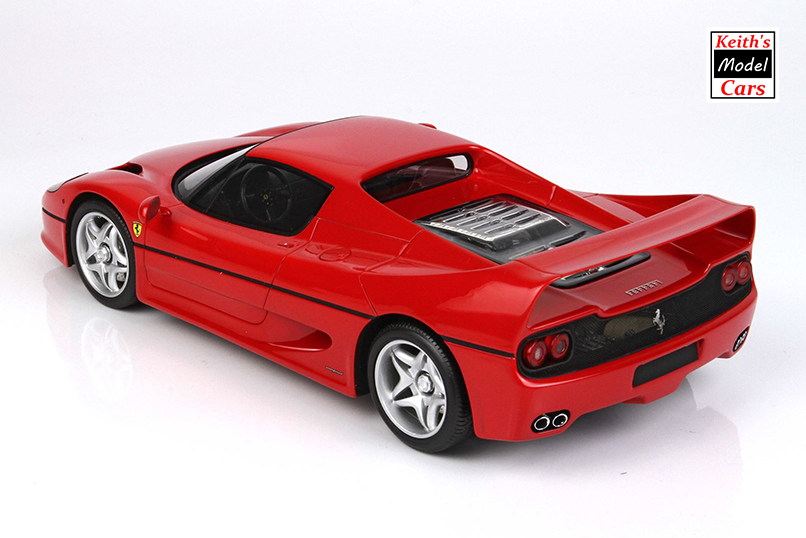 [1/18 Scale] Ferrari F50 Coupé in Rosso Corsa by BBR Models
