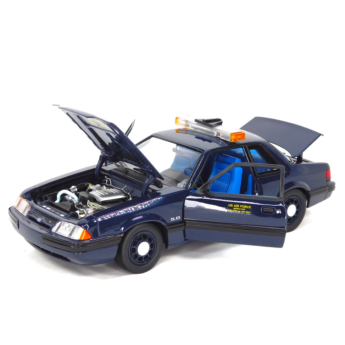 GMP 1:18 1988 Ford Mustang 5.0 SSP - U.S. Air Force U-2 Chase Car - Dragon Chaser GMP-18975