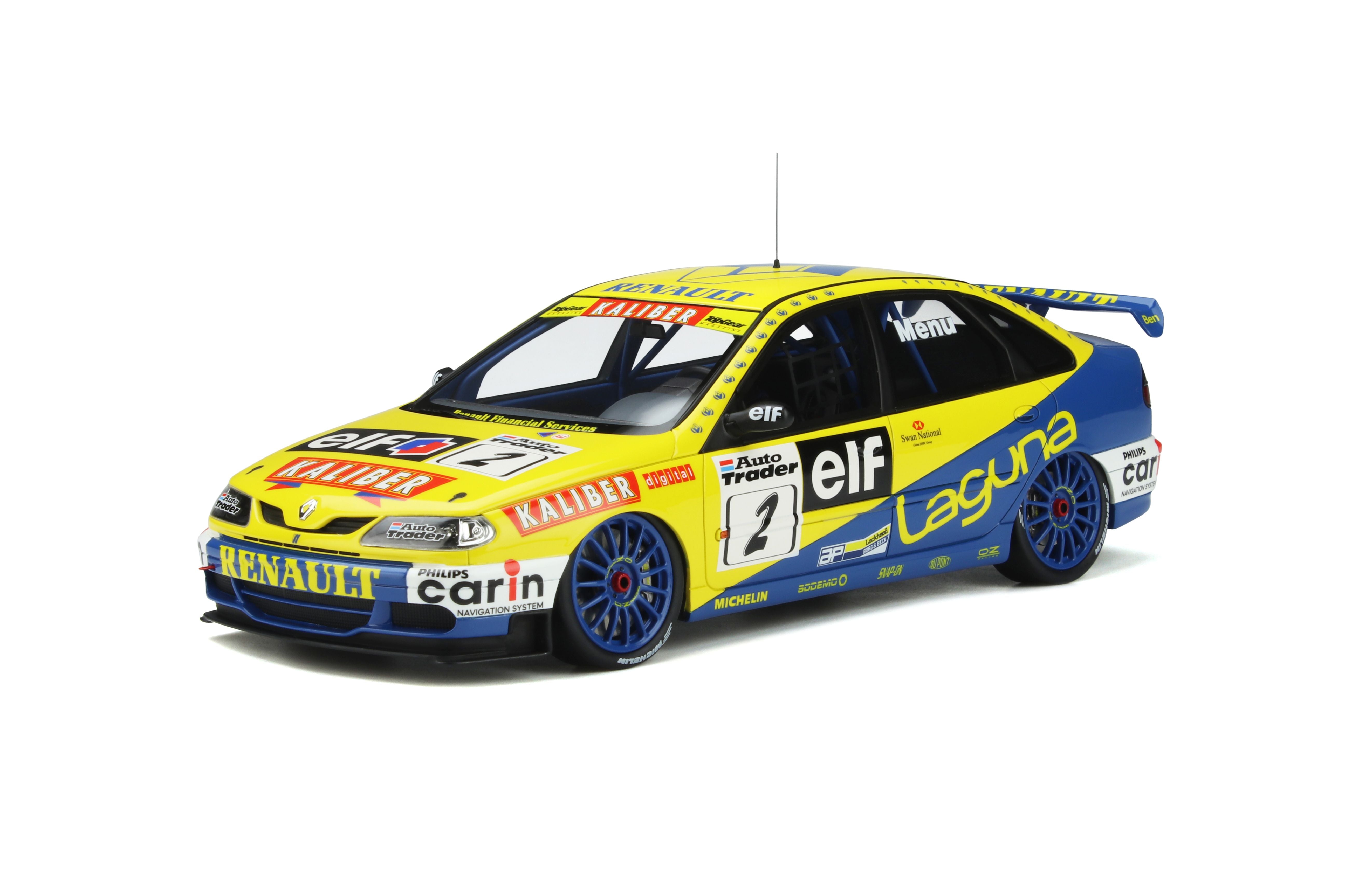 OTTO 1:18 Renault Laguna BTCC 1997 A.Menu #2 OT375