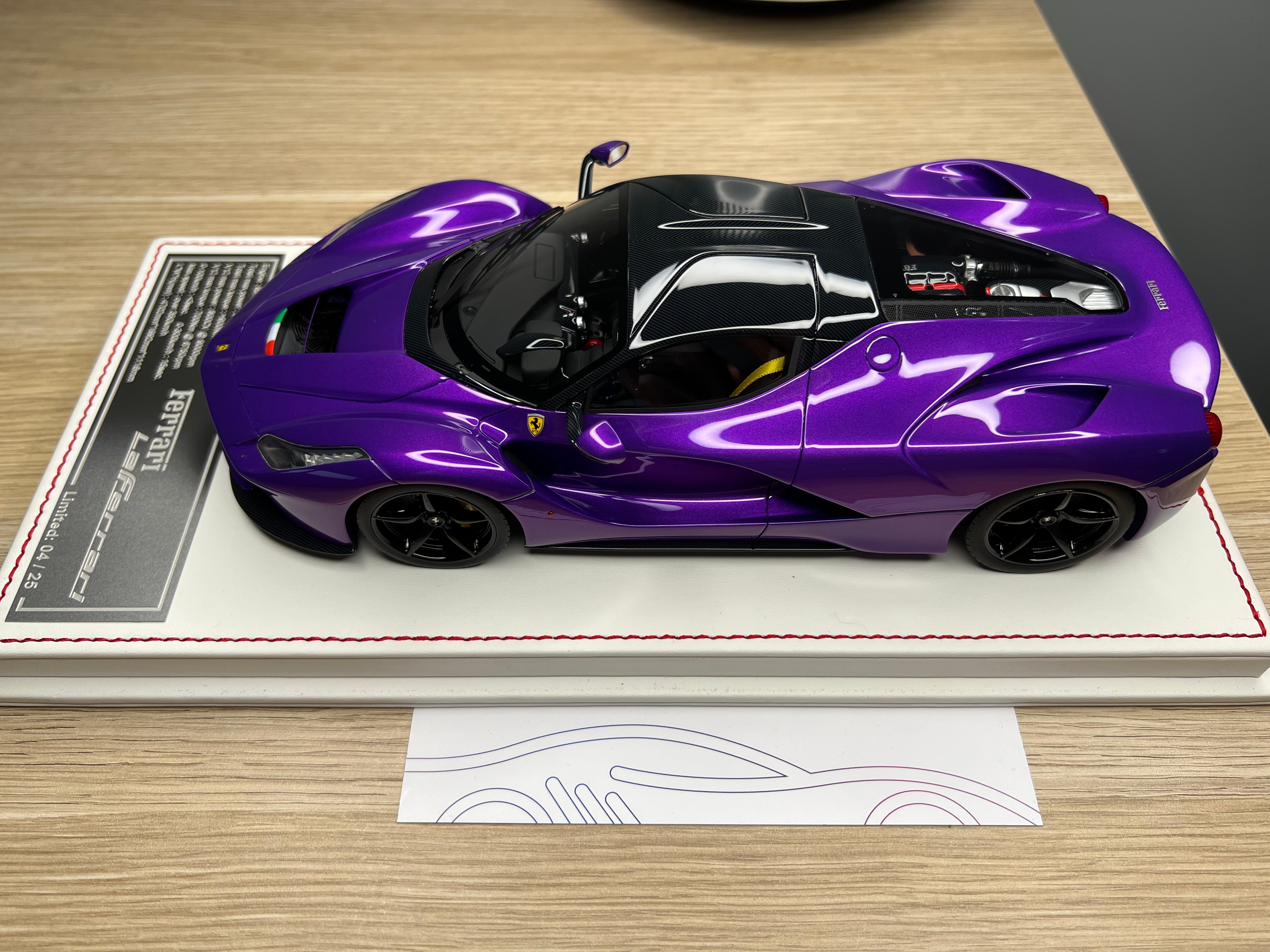 Ferrari LaFerrari - Purple D&G Davis & Giovanni - 1:18