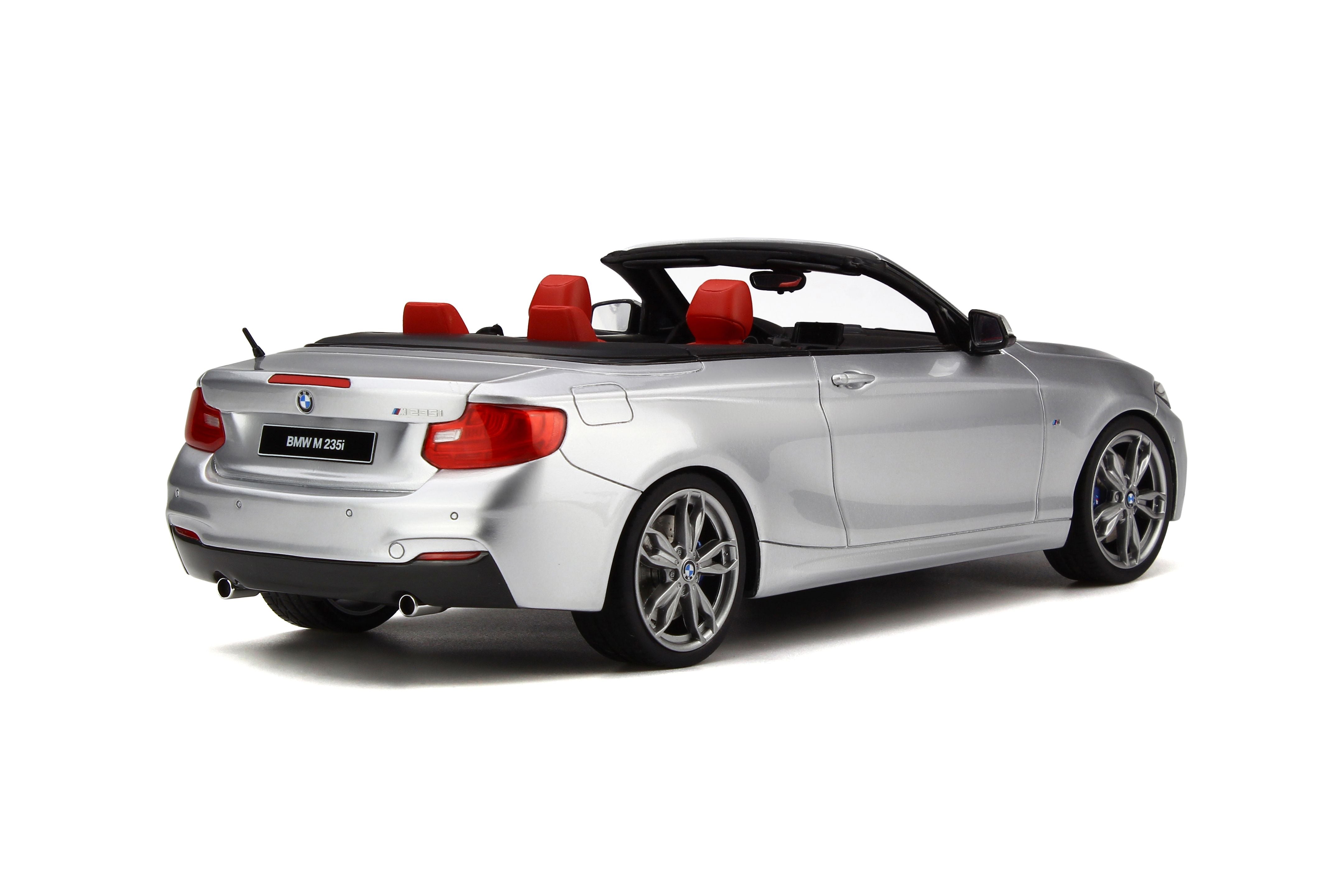 GT Spirit 1:18 BMW M235i Cabrio Silver GT102