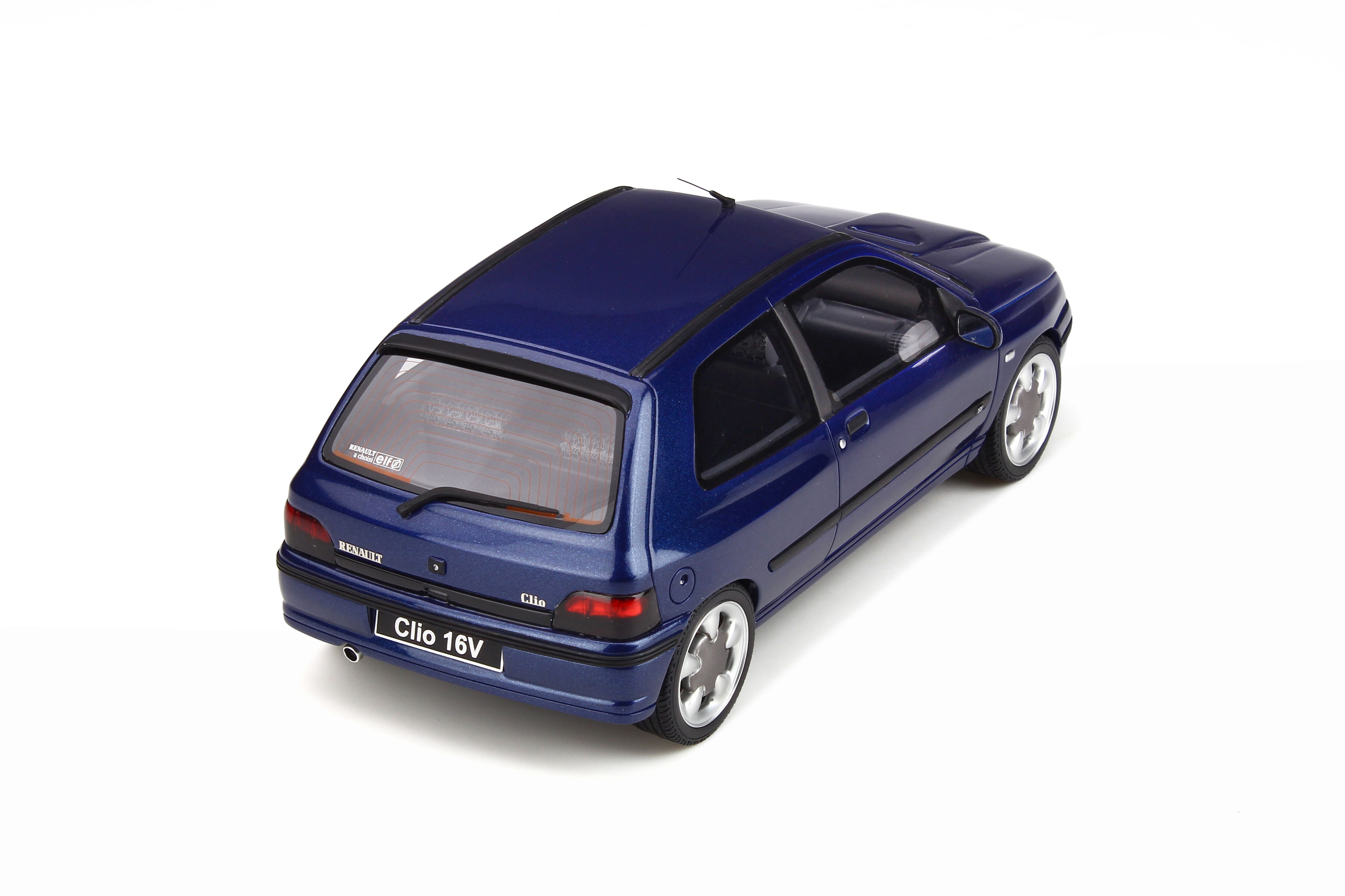 OTTO 1/18 Renault Clio 16v Ph.2 1995 Monaco Blue OT744