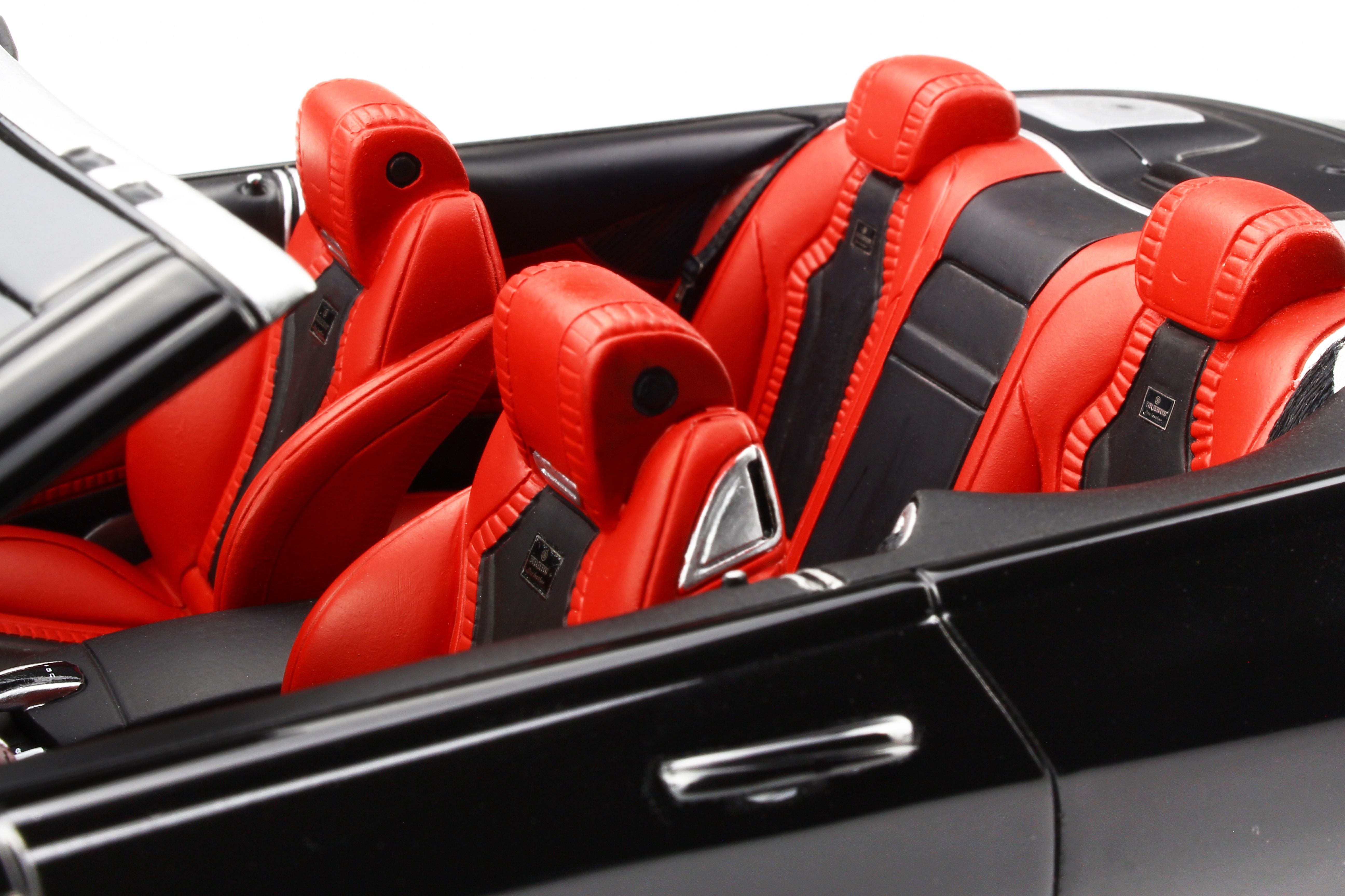 GT Spirit 1/18 Mercedes-Benz Brabus 850 S Class cabriolet Black GT194