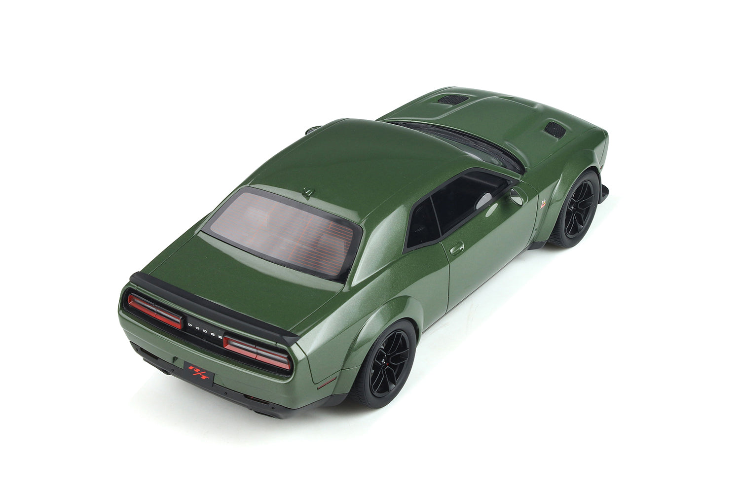 GT Spirit 1:18 2019 Dodge Challenger R/T Scat Pack Widebody Green GT815