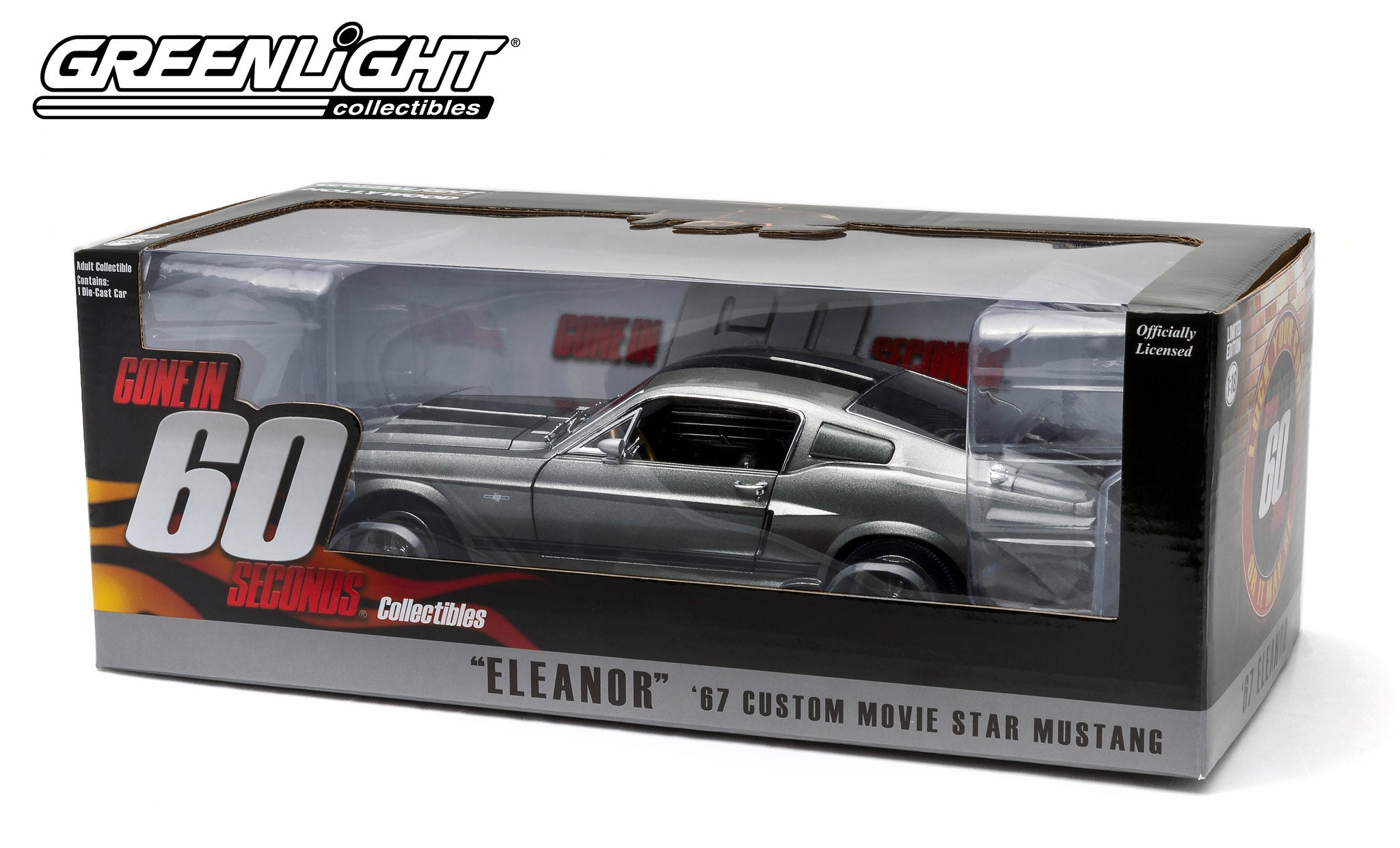 GreenLight 1:18 Gone in Sixty Seconds (2000) - 1967 Ford Mustang 