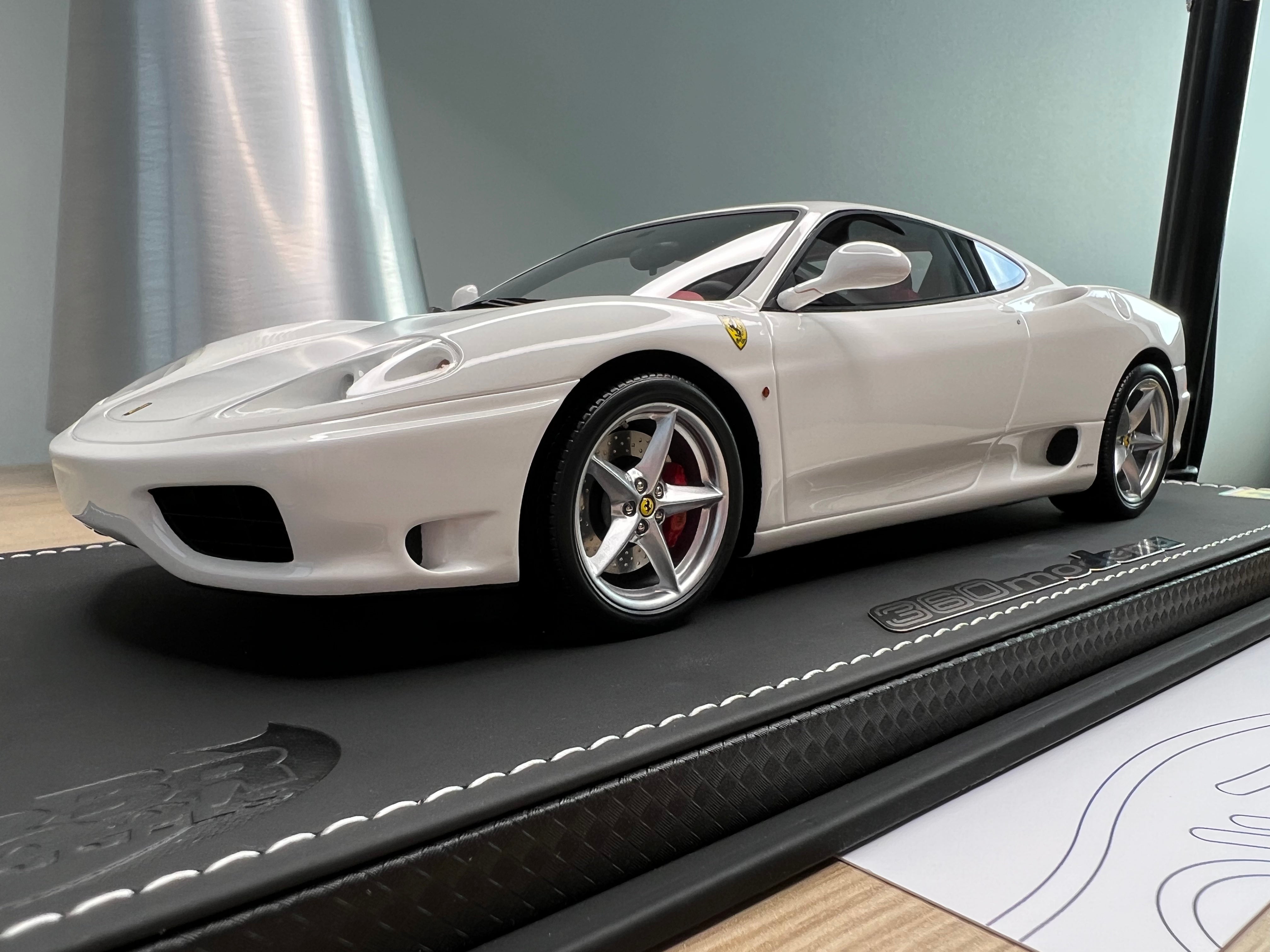 Ferrari 360 Modena - Bianco Avus - 1:18