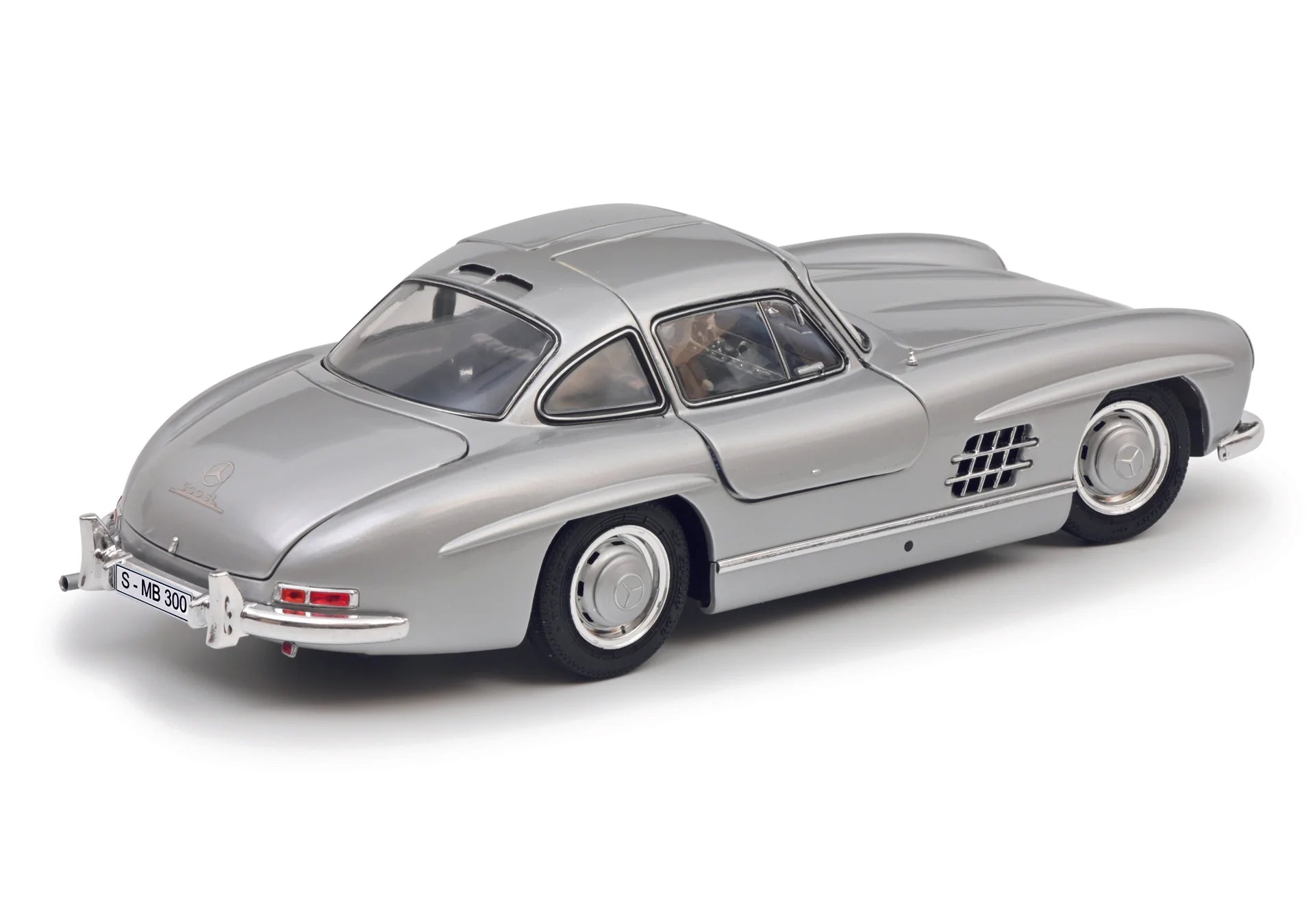 Schuco 1:18 Mercedes-Benz 300 SL Gullwing Silver 450045200
