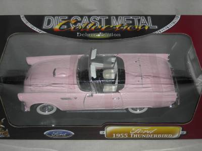 1:18 Yatming Ford Thunderbird '55 Convertible w/ Top