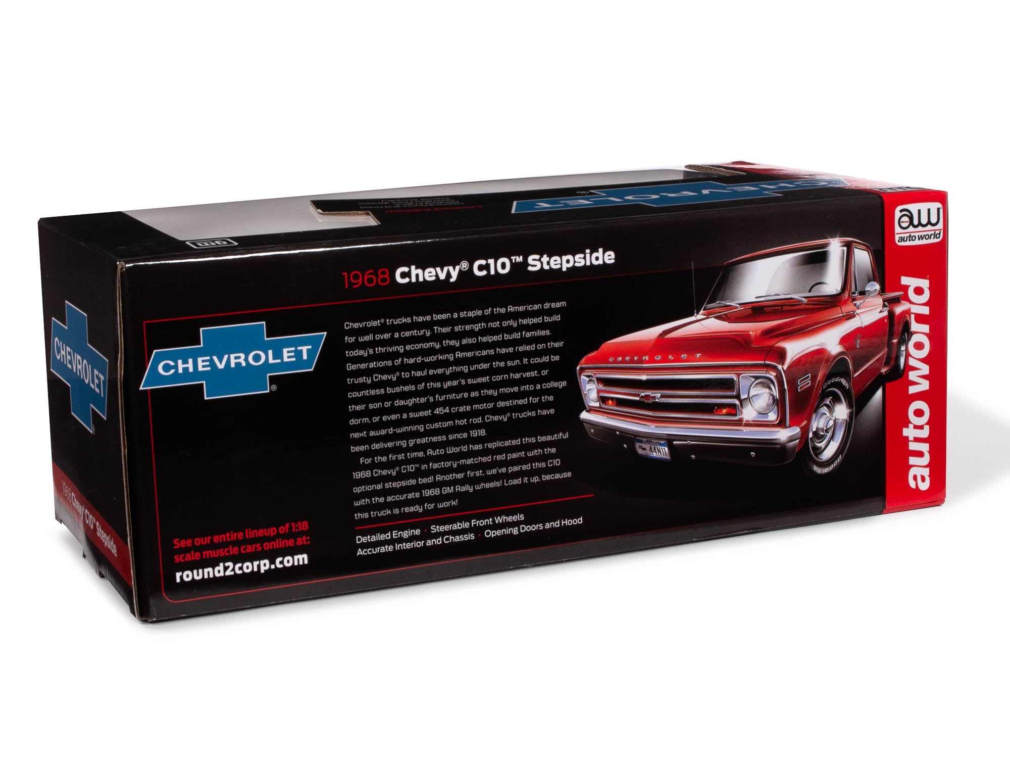 1968 C10 Pickup Stepside 1:18 Scale